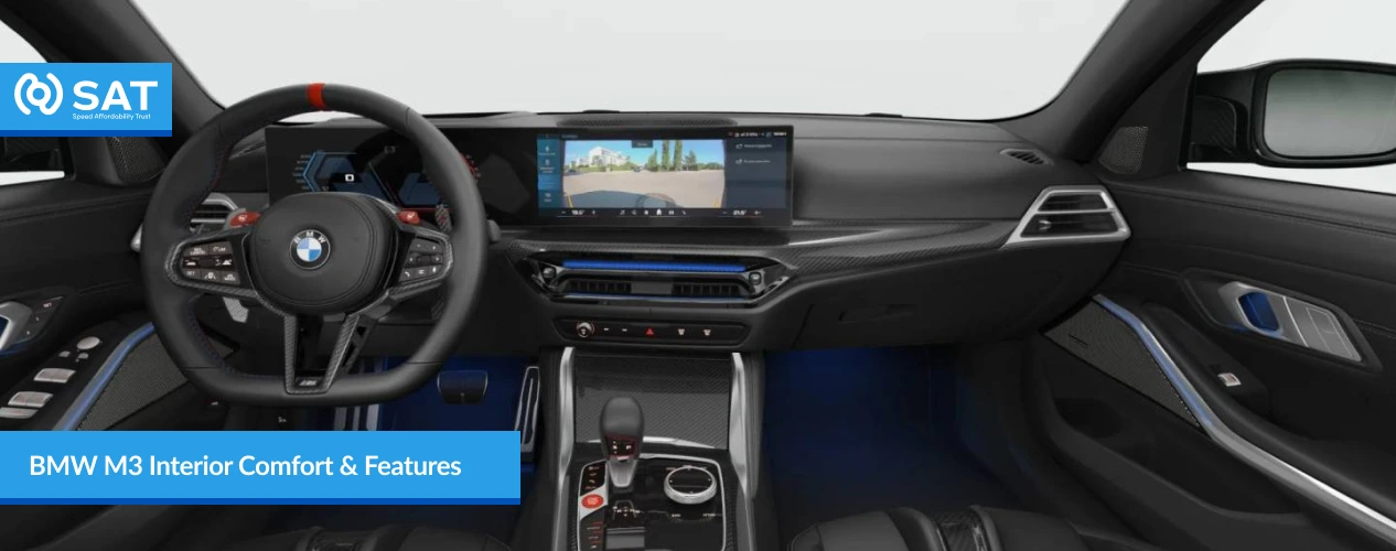 BMW M3 Interior Comfort & Features